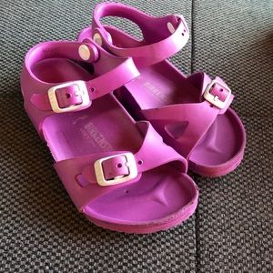 Kids Birkenstock Rio Eva Sandals EU 28 GUC